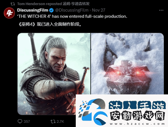 更期待了！巫師4首個(gè)預(yù)告有望亮相TGA