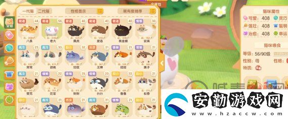 貓咪公寓2貓咪陣容推薦
