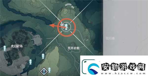 鳴潮荒棄巖壑地下傳送點開啟方法