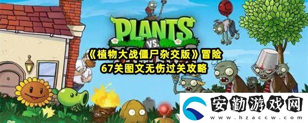 植物大戰(zhàn)僵尸雜交版冒險(xiǎn)67關(guān)怎么清理墓碑