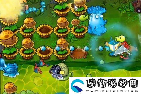 植物大戰(zhàn)僵尸雜交版冒險64關(guān)怎么放置植物