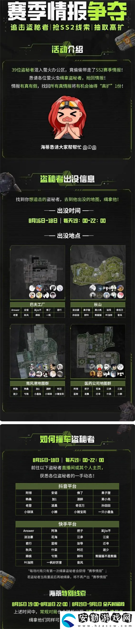 螢火突擊SS2賽季情報(bào)爭奪活動(dòng)全攻略
