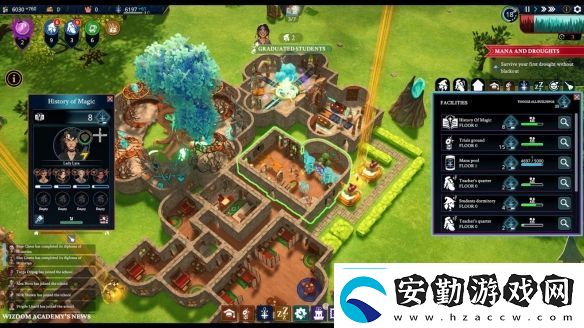 Steam魔法學(xué)園經(jīng)營(yíng)沙盒WizdomAcademy開(kāi)放試玩
