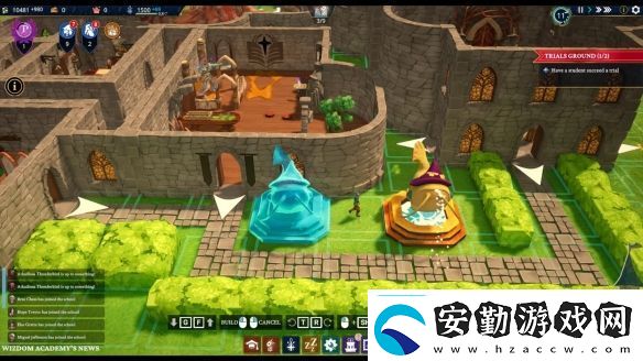 Steam魔法學(xué)園經(jīng)營(yíng)沙盒WizdomAcademy開(kāi)放試玩
