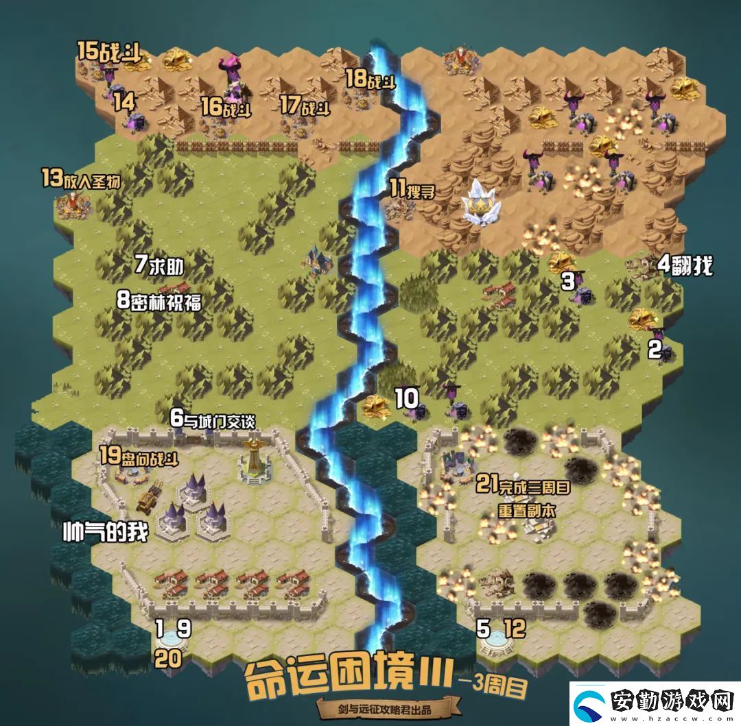 劍與遠征命運困境Ⅲ攻略命運困境Ⅲ通關攻略
