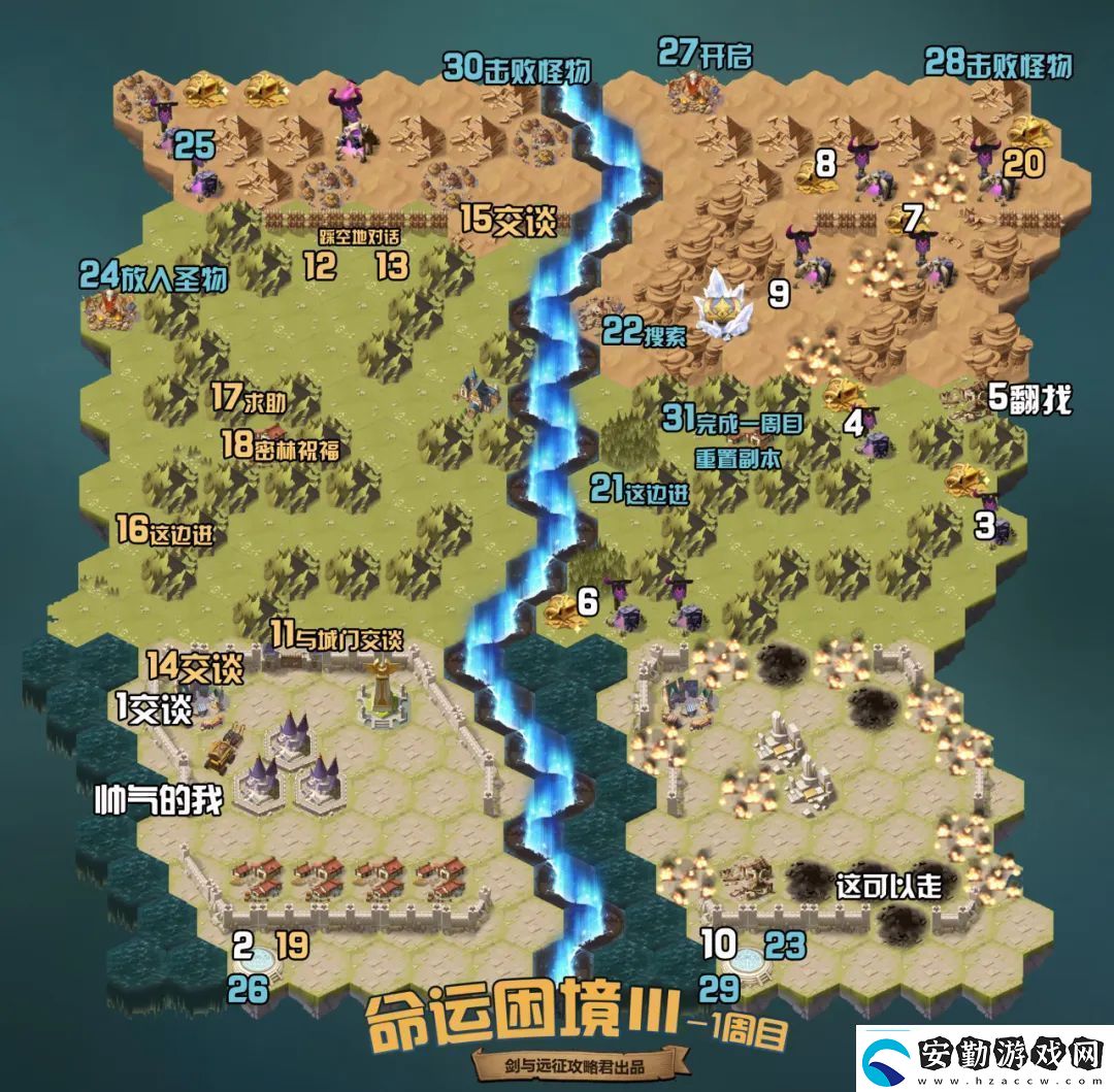 劍與遠征命運困境Ⅲ攻略命運困境Ⅲ通關攻略