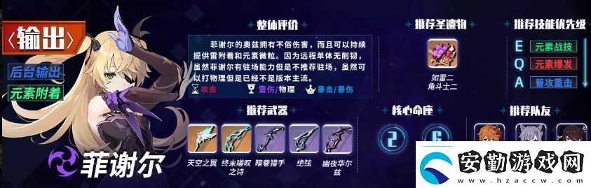 原神6主C哪個厲害6版本主C角色強(qiáng)度排行