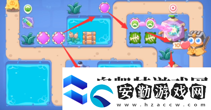 保衛(wèi)蘿卜4阿波道長第36關通關攻略