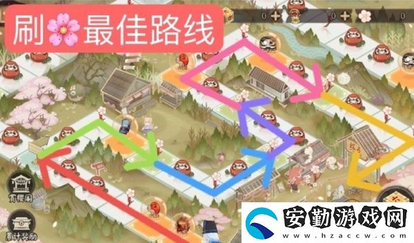 陰陽(yáng)師春時(shí)覓寶路線怎么走