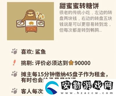 動物餐廳甜蜜蜜轉(zhuǎn)糖餅怎么解鎖