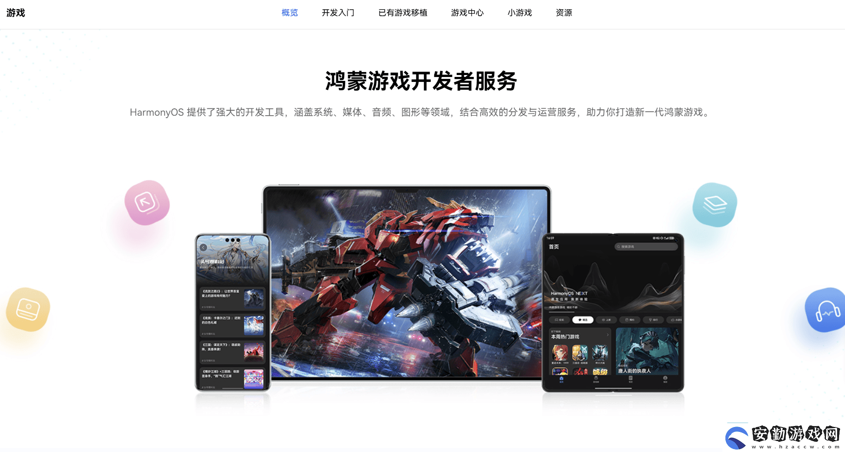 鴻蒙游戲開發(fā)者服務(wù)全新升級一站式指引助力游戲全生命周期創(chuàng)作