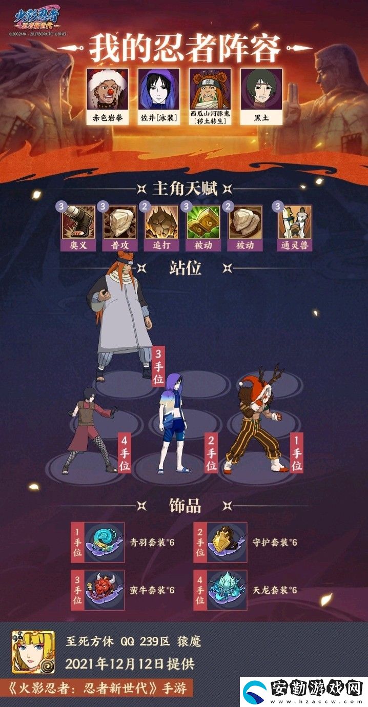 火影忍者手游豐饒之間陣容攻略