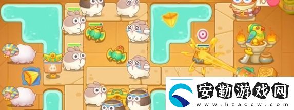 保衛(wèi)蘿卜4法老歸來第25關(guān)通關(guān)攻略