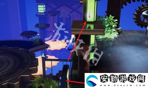 開放空間齒輪懸臺怎么過